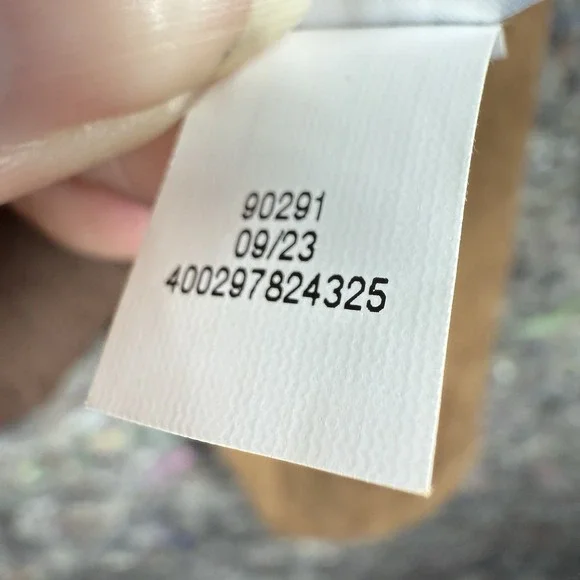 LC Lauren Conrad Moto Jacket Women 1X Brown Faux Suede Asymmetrical Zip - Picture 9 of 14